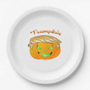 Trumpkin Classic – Sloth in a MAGA Hat Paper Plate
