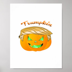 Trumpkin Classic – Sloth in a MAGA Hat Poster