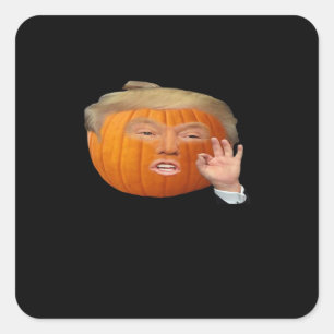 Trumpkin Design Basic & Classic Square Sticker