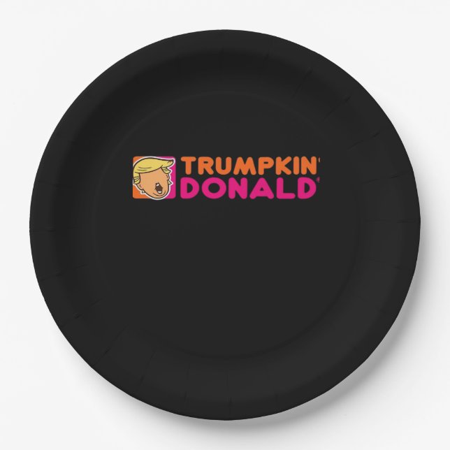 Trumpkin Donald Classic Paper Plate (Front)