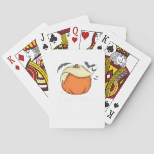 Trumpkin, Donald Halloween Playing Cards