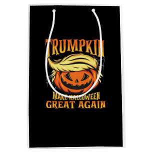 Trumpkin - Donald  Make Halloween Great Again  Medium Gift Bag