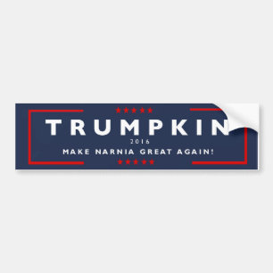 Trumpkin for President 2016 bumper sticker