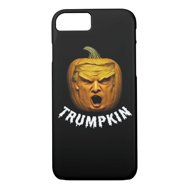 Trumpkin – Funny Donald  Pumpkin Halloween  Case-Mate iPhone Case (Back)