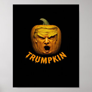 Trumpkin – Funny Donald Pumpkin Halloween Classic Poster