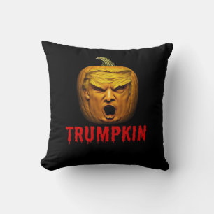 Trumpkin – Funny Donald Pumpkin Halloween  Cushion