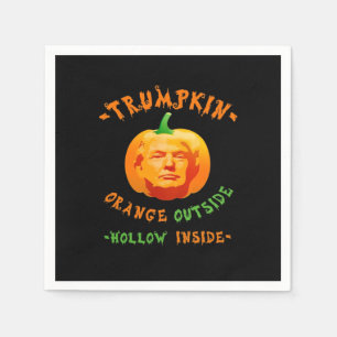 Trumpkin Funny Halloween Classic Napkin