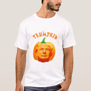 Trumpkin Funny Halloween Costume – Retro MAGA Styl T-Shirt