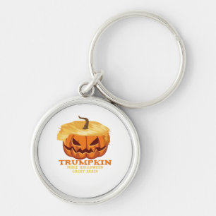 Trumpkin Funny Halloween Pumpkin – Classic Costume Key Ring