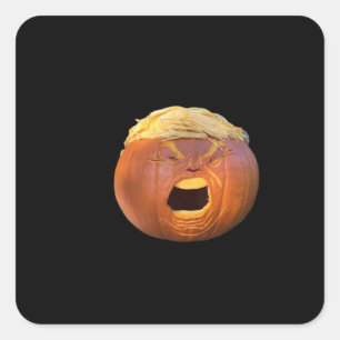 Trumpkin - Funny Halloween Square Sticker