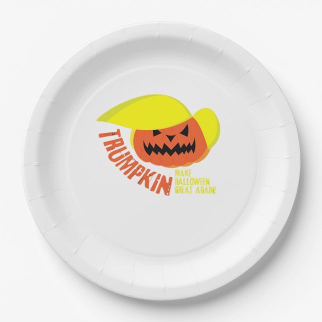 Trumpkin – Funny Mash Paper Plate (Front)