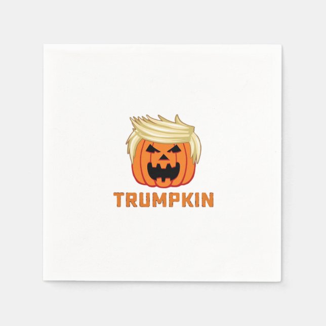 Trumpkin – Funny Parody Slogan Napkin (Front)