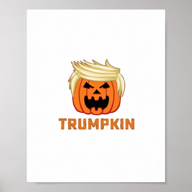 Trumpkin – Funny Parody Slogan Poster (Front)