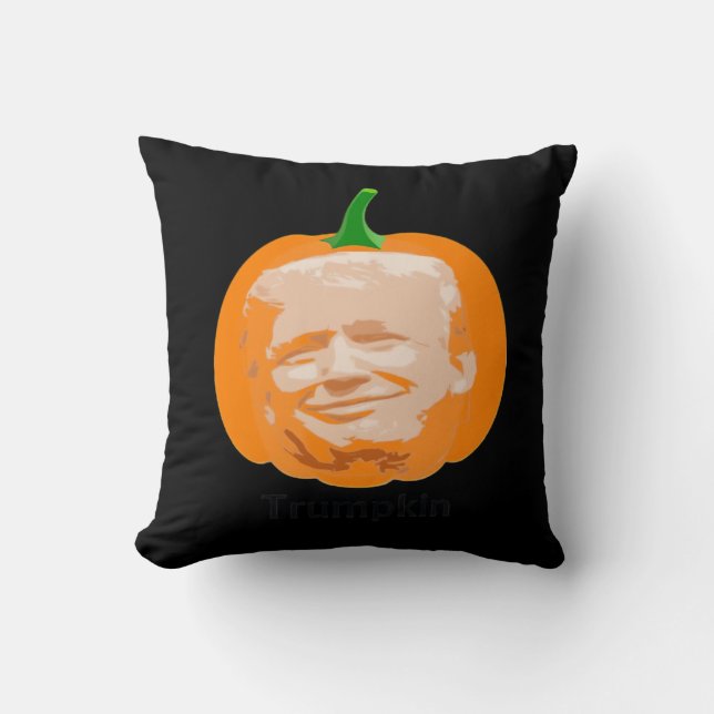 Trumpkin Halloween Classic Cushion (Front)
