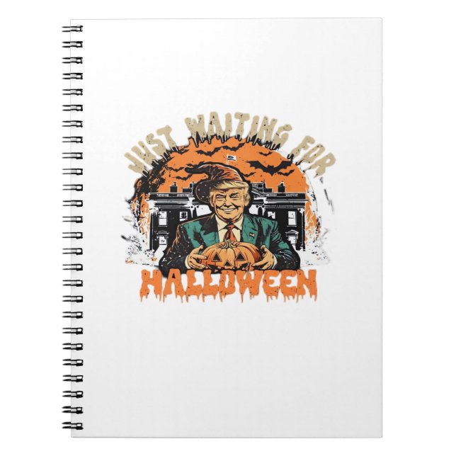Trumpkin Halloween Classic Notebook (Front)