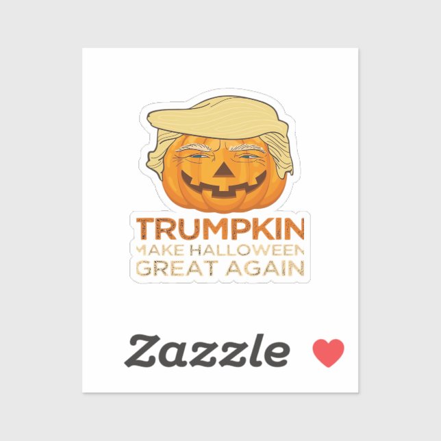 Trumpkin Halloween Funny Classic (Sheet)