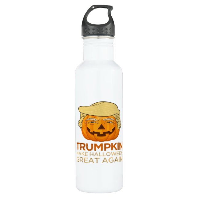 Trumpkin Halloween Funny Classic 710 Ml Water Bottle (Front)