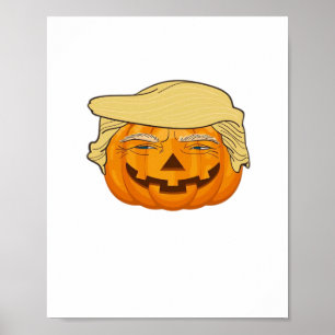 Trumpkin Halloween Funny Classic – Basic Fall Slot Poster