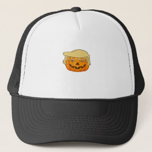 Trumpkin Halloween Funny Classic – Basic Fall Slot Trucker Hat
