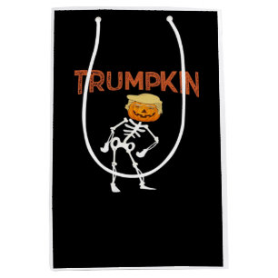 Trumpkin Halloween Funny Classic Medium Gift Bag