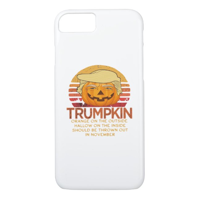 Trumpkin Halloween Funny Classic – Political Pumpk Case-Mate iPhone Case (Back)