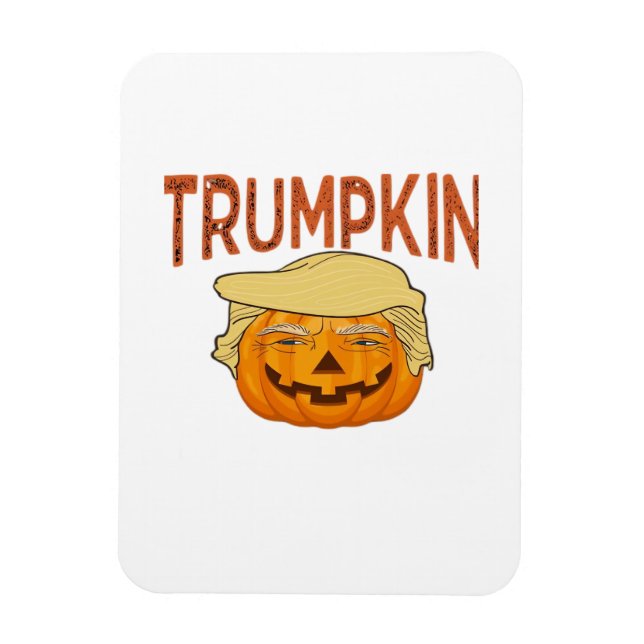 Trumpkin Halloween Funny Classic – Sloth Mask Desi Magnet (Vertical)