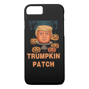 Trumpkin  Halloween – Funny Political Pumpkin Desi iPhone 8/7 Case