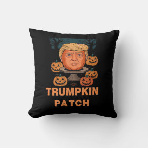 Trumpkin  Halloween – Funny Political Pumpkin Desi Cushion