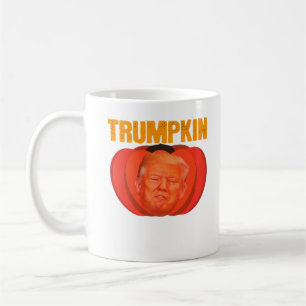 Trumpkin Halloween Jack O Lantern Graphic Funny  Coffee Mug