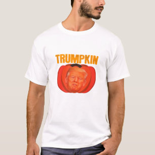 Trumpkin Halloween Jack O Lantern Graphic Funny  T-Shirt