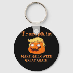 Trumpkin Halloween – Make Halloween Great Again Pu Key Ring