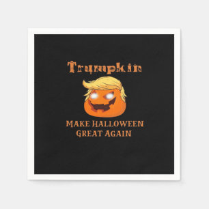 Trumpkin Halloween – Make Halloween Great Again Pu Napkin