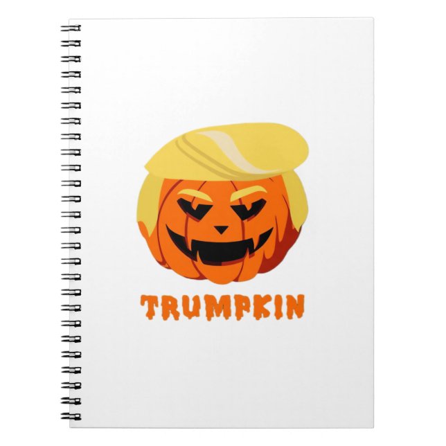 Trumpkin Halloween Notebook (Front)