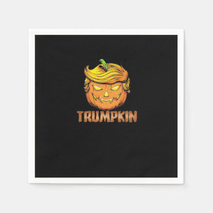 Trumpkin -  Halloween Pumpkin Napkin