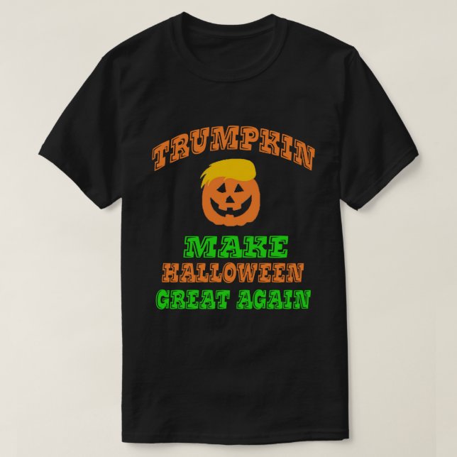 Trumpkin Halloween Shirt (Design Front)