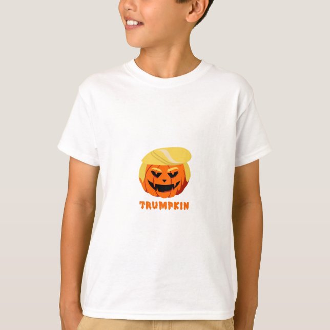 Trumpkin Halloween T-Shirt (Front)