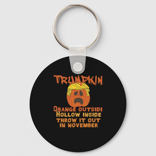 Trumpkin Inside Throw Out November Classic Key Ring (Front)