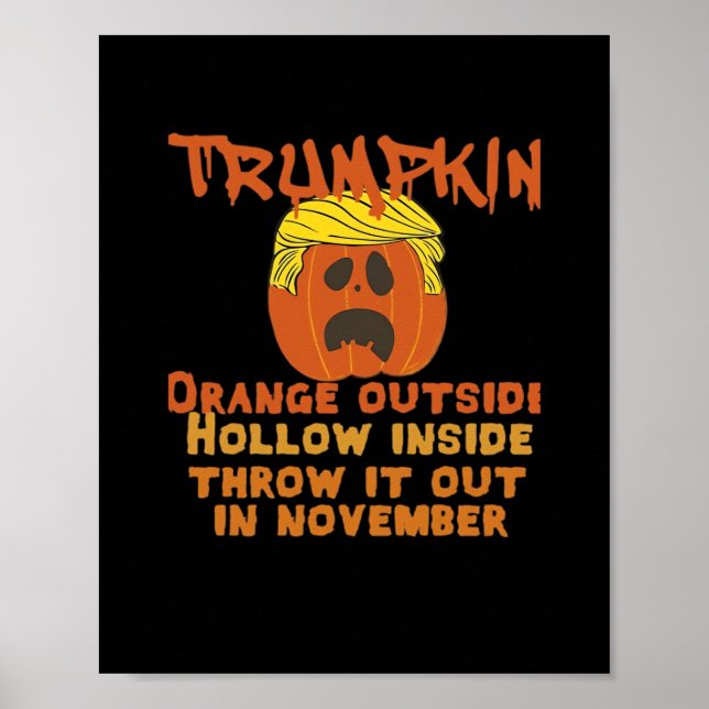 Trumpkin Inside Throw Out November Classic Poster (Front)