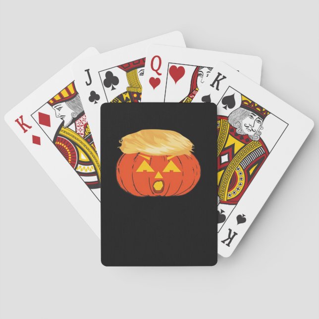 Trumpkin Jack O'Lantern Playing Cards (Back)