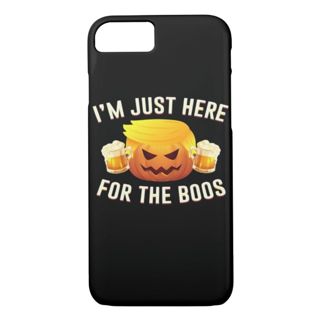 Trumpkin Just For The Boos Halloween Costume Case-Mate iPhone Case (Back)