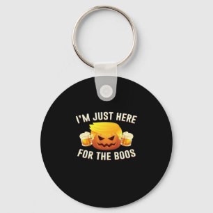 Trumpkin Just For The Boos Halloween Costume Key Ring