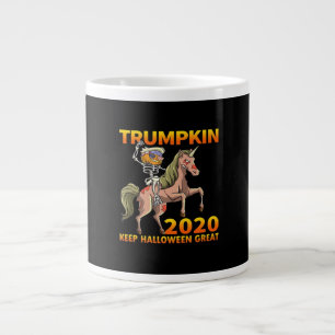 Trumpkin Keep Halloween Great Pumpkin   Large Coffee Mug