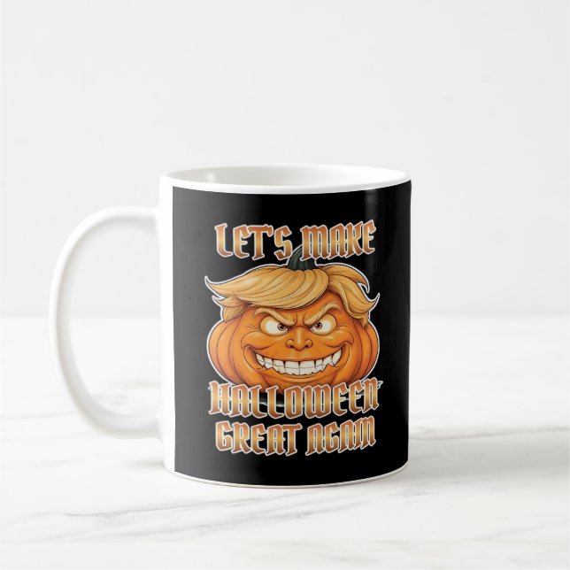 Trumpkin Let's Make Halloween Great Again Classic  Coffee Mug (Left)