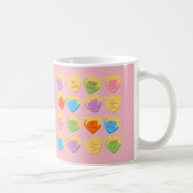 Trumpkin Lovin' Hearts Mug (Right)