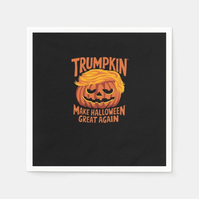 Trumpkin Make America Halloween Great Again Classi Napkin (Front)