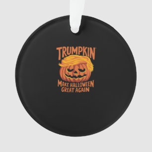 Trumpkin Make America Halloween Great Again Classi Ornament