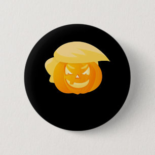 Trumpkin Make Halloween Great  6 Cm Round Badge