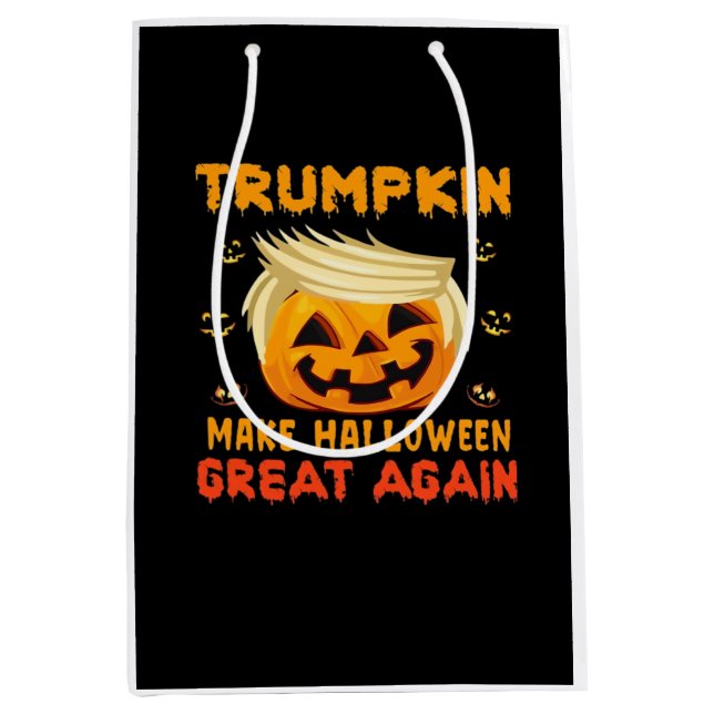 Trumpkin - Make Halloween Great Again Classic Medium Gift Bag (Front)
