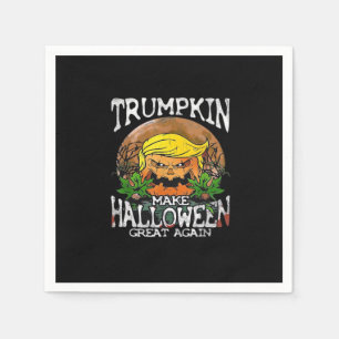 Trumpkin Make Halloween Great Again Classic Napkin