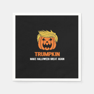 Trumpkin Make Halloween Great Again Classic Napkin